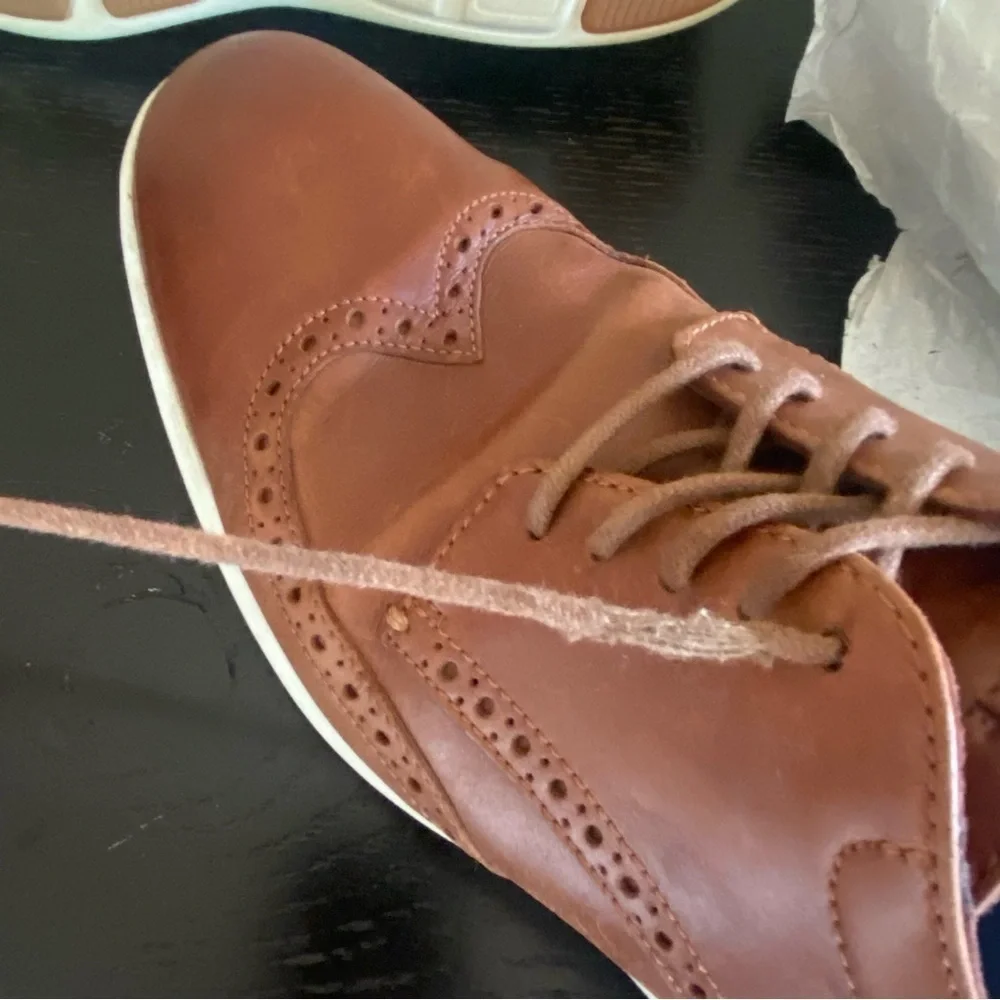 COLE HAAN Grand Tour Wingtip Men's Shoes Sz 11 M US Brown Leather Oxford C29414